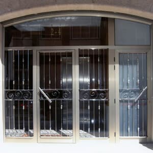 Puertas de aluminio en Valdoviño